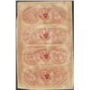 Image 2 : Uncut Sheet of 1853 $5 Canal Bank Obsolete Notes