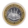 Image 1 : .999 Silver Stardust Resort Las Vegas, Nevada $10 Casino Limited Edition Gaming