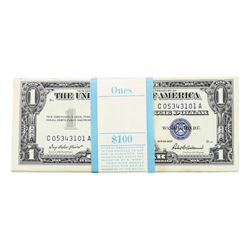 Pack of (100) Consecutive 1957 $1 Silver Certificate Notes