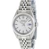 Image 2 : Rolex Ladies Stainless Steel Silver Index 26MM Datejust Wristwatch
