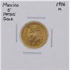 Image 1 : 1906M Mexico 5 Pesos Gold Coin
