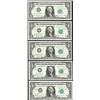 Image 1 : District Set of 1963B $1 Federal Reserve BARR Uncirculated Notes