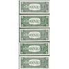 Image 2 : District Set of 1963B $1 Federal Reserve BARR Uncirculated Notes