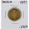 Image 1 : 1897-A Germany-Prussia 20 Marks Gold Coin