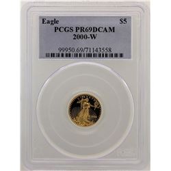 2000-W $5 American Gold Eagle Coin PCGS PR69DCAM