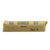 Image 1 : Roll of (50) 1962-D Brilliant Uncirculated Roosevelt Dimes