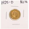 1925 $2 1/2 Indian Head Quarter Eagle Gold Coin