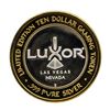 Image 1 : .999 Silver Luxor Las Vegas, NV Casino $10 Casino Limited Edition Gaming Token