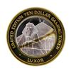 Image 2 : .999 Silver Luxor Las Vegas, NV Casino $10 Casino Limited Edition Gaming Token