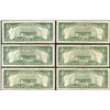 Image 2 : Lot of (6) 1963 $5 Legal Tender Notes