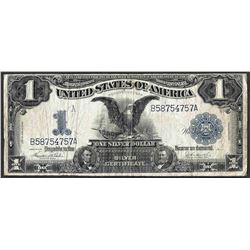 1899 $1 Black Eagle Silver Certificate Note