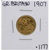 Image 1 : 1907 Great Britain Edward VII 1/2 Sovereign Gold Coin