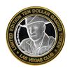 Image 1 : .999 Silver Las Vegas Club $10 Casino Limited Edition Gaming Token