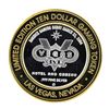 Image 2 : .999 Silver Las Vegas Club $10 Casino Limited Edition Gaming Token