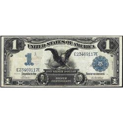 1899 $1 Black Eagle Silver Certificate Note