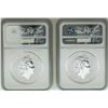 Image 2 : Lot of (2) 2018 Great Britain 5 Pound Queen's Beasts Silver Coins NGC MS69 Early