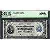1918 $2 Battleship Federal Reserve Bank Note Cleveland Fr.757 PCGS Gem New 65PPQ