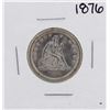 1876 Seated Liberty Quarter Coin