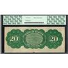 Image 2 : 1863 $20 Legal Tender Note Fr.126b PCGS Extremely Fine 45