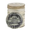 Image 2 : Roll of (20) 1962 Brilliant Uncirculated Franklin Half Dollars