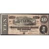 Image 1 : 1864 $10 Confederate States of America Note