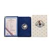 Image 1 : 1988 Rarities Mint Disney Mickey Mouse Silver Proof Coin w/Box & COA