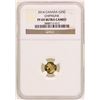 Image 1 : 2014 Canada 25 Cents Gold Chipmunk Coin NGC PF69 Ultra Cameo