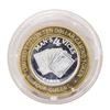 Image 2 : .999 Silver Four Queens Casino Hotel Las Vegas $10 Limited Edition Gaming Token