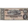 1864 $10 Confederate States of America Note