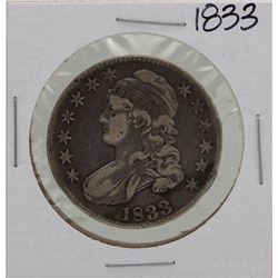 1833 Capped Bust Half Dollar Coin