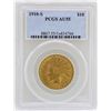 1910-S $10 Indian Head Eagle Gold Coin PCGS AU55