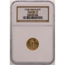 2006 $5 American Gold Eagle Coin NGC MS70