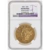Image 1 : 1857 $20 Liberty Head Double Eagle Gold Coin NGC AU Details