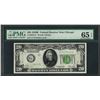 1928B $20 Federal Reserve Note Chicago Fr.2052-G PMG Gem Uncirculated 65EPQ