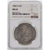 Image 1 : 1884-O $1 Morgan Silver Dollar Coin NGC MS63