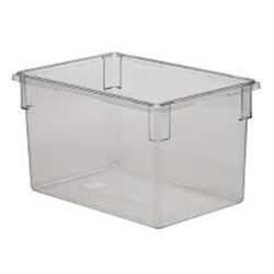 Cambro 182615CW135 Clear Camwear Storage Box 18" x 26" x 15"