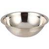 Image 1 : Qty 24 3 Qt. Standard Weight Stainless Steel Mixing Bowl