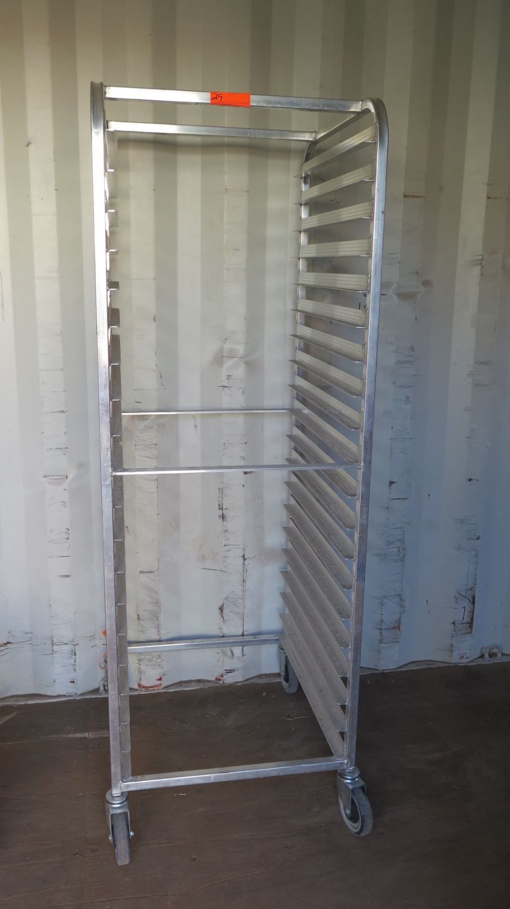 Pan Stacker Rolling Rack Stainless Steel Sheet Pan Rolling Rack