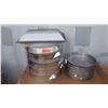 Image 2 : Qty 9 17"D Pans, Qty 4 20"D Steamer Trays, Rectangle Steamer Tray?
