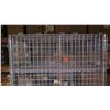 Image 2 : Uline Enclosed Wire Shelving With Doors
