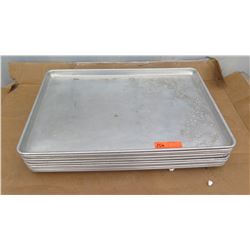 Approx 10 Qty Full Size Sheet Pans - Used