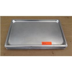 Approx 10 Full Size 1" Hotel Pans