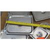 Image 2 : Approx 14 Hotel Pan Lids (1/2 Size), Qty 3 Pan Lids (1/6 Size), Qty 3 Sauce Pot Lids