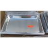 Image 2 : Approx 5 2" Full Size Hotel Pans, Qty Approx 4 1/2 Size Hotel Pan Covers, Qty Aprrox 5 Plastic Hotel