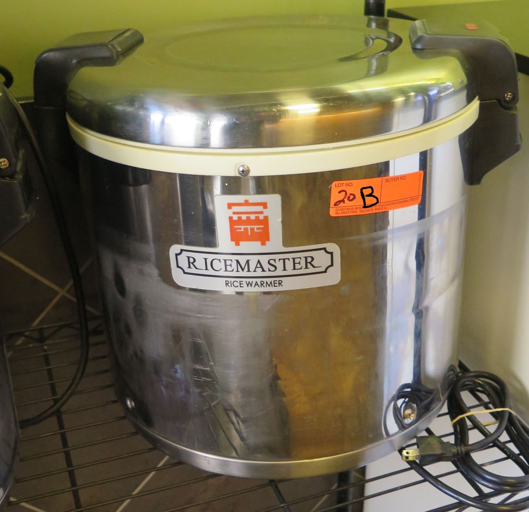 Ricemaster Rice Warmer (Pick-up from Mililani)