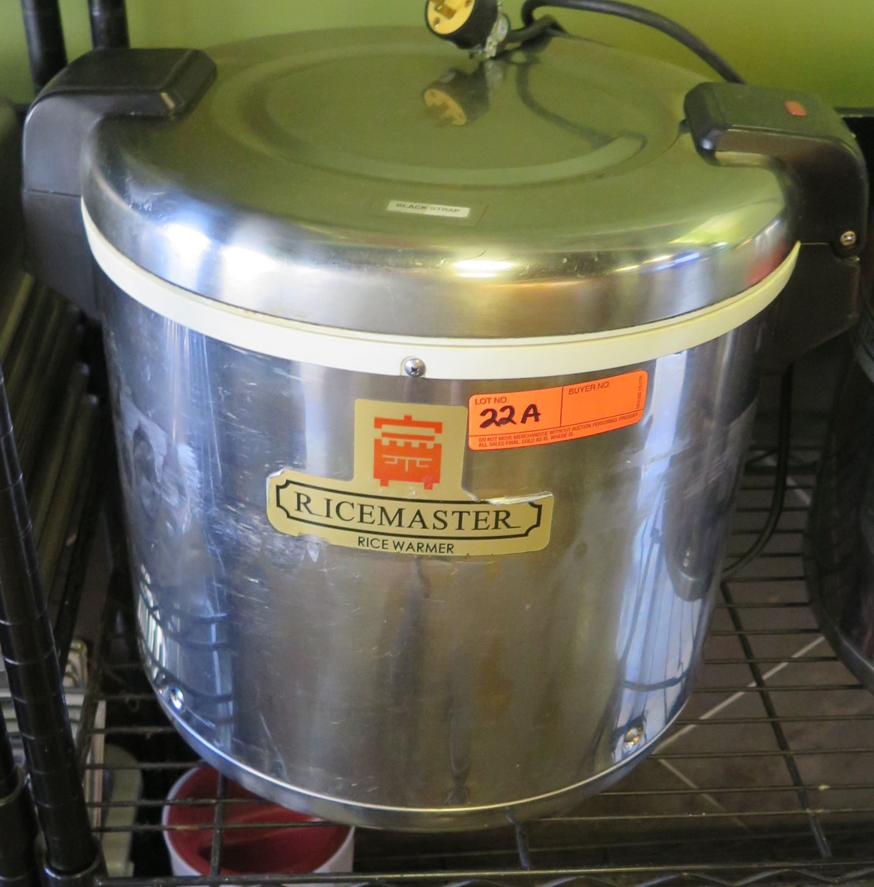 Ricemaster Rice Warmer (Pick-up from Mililani)