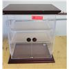 Image 1 : Acrylic Food Display Case w/ 3 Removable Shelves