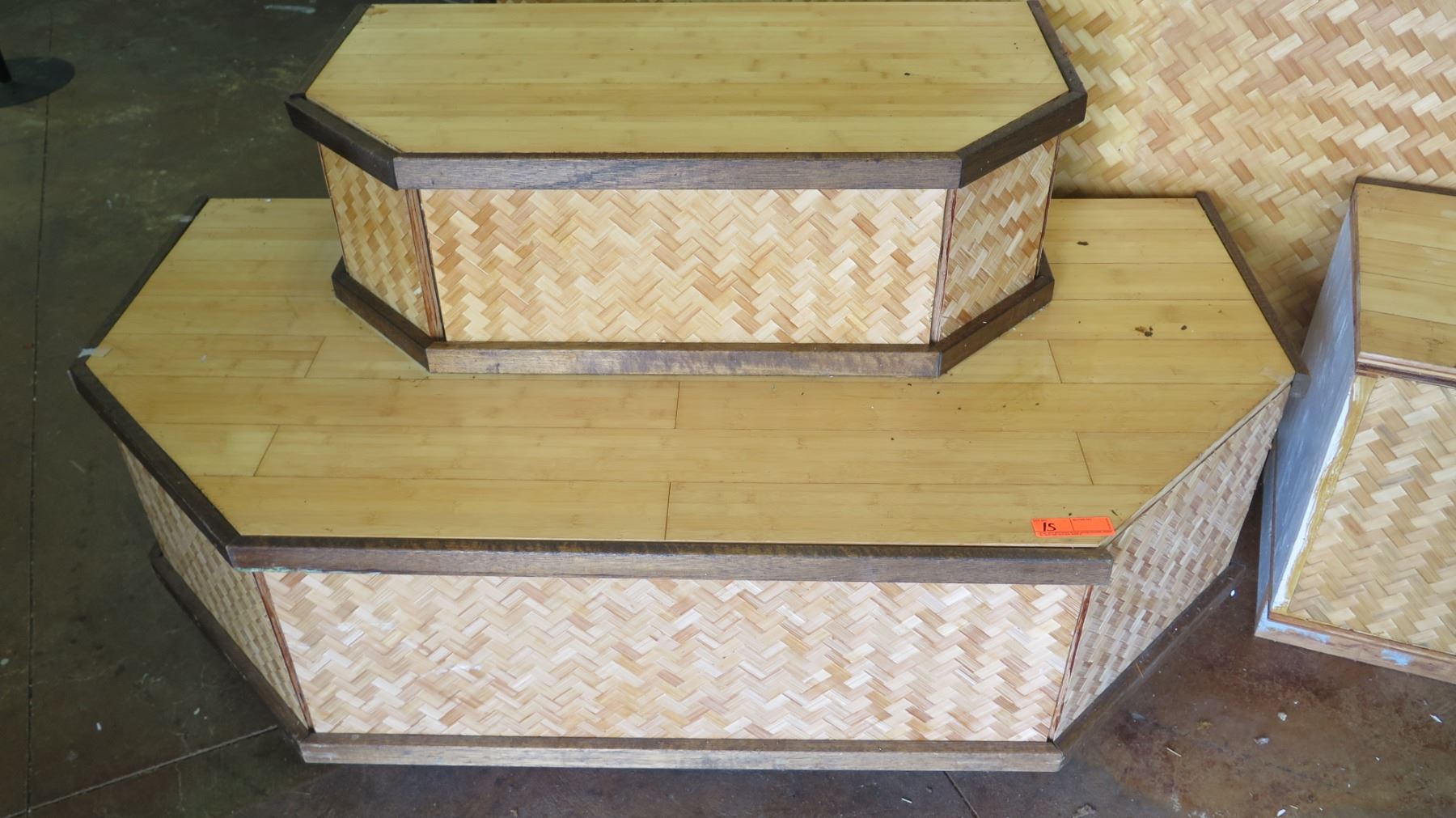 Wooden Stair-Step Risers (Display Stand)