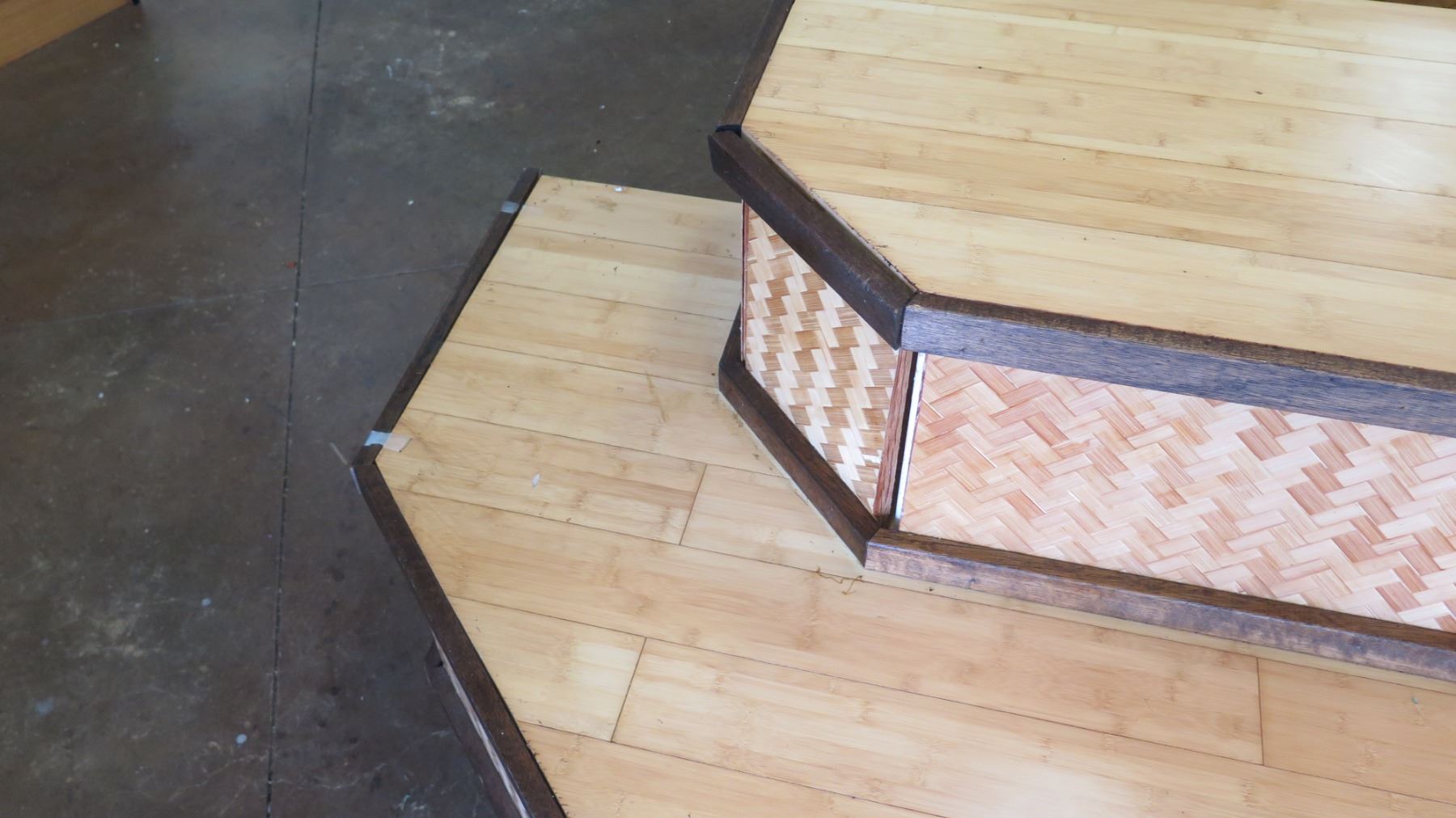 Wooden Stair-Step Risers (Display Stand)