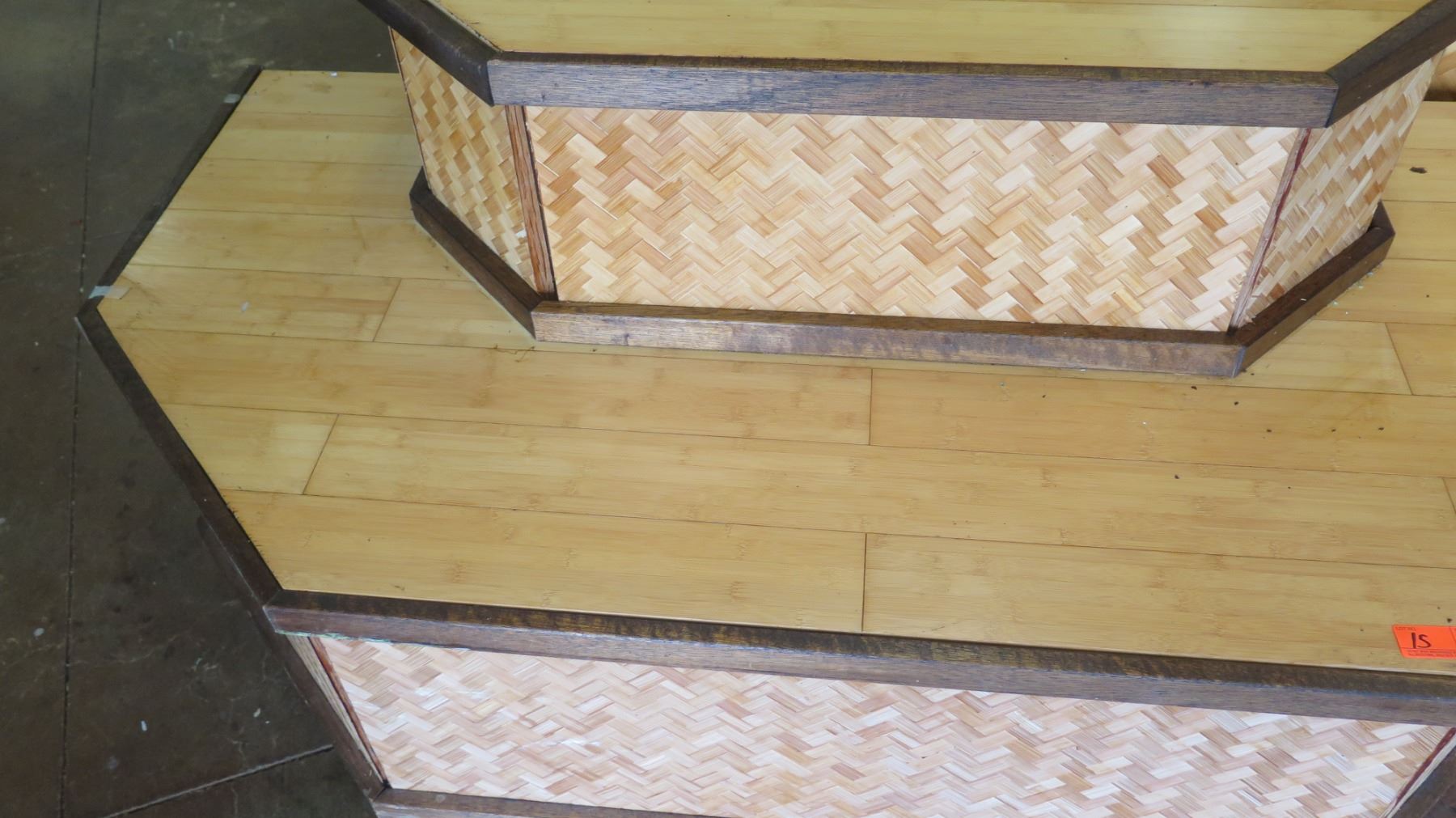 Wooden Stair-Step Risers (Display Stand)